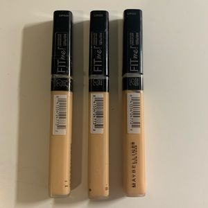 Maybelline fit me concealers